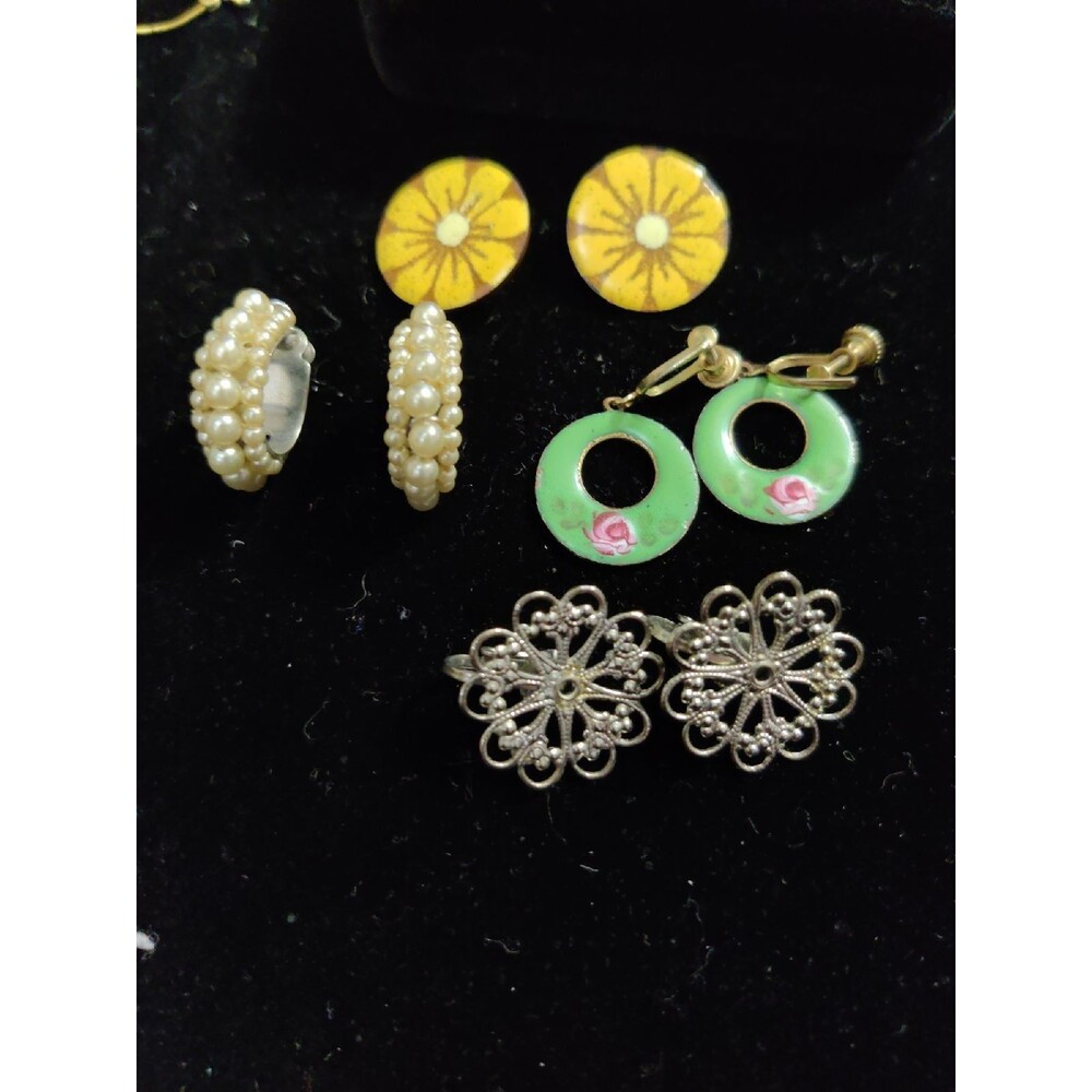 Vintage Clip On Earrings Collection